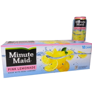 12 pack Minute Maid Pink Lemonade