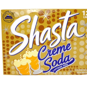 12 pack Shasta Creme