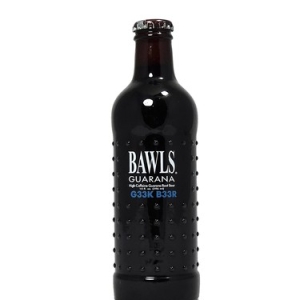 Bawls Root Beer-glass