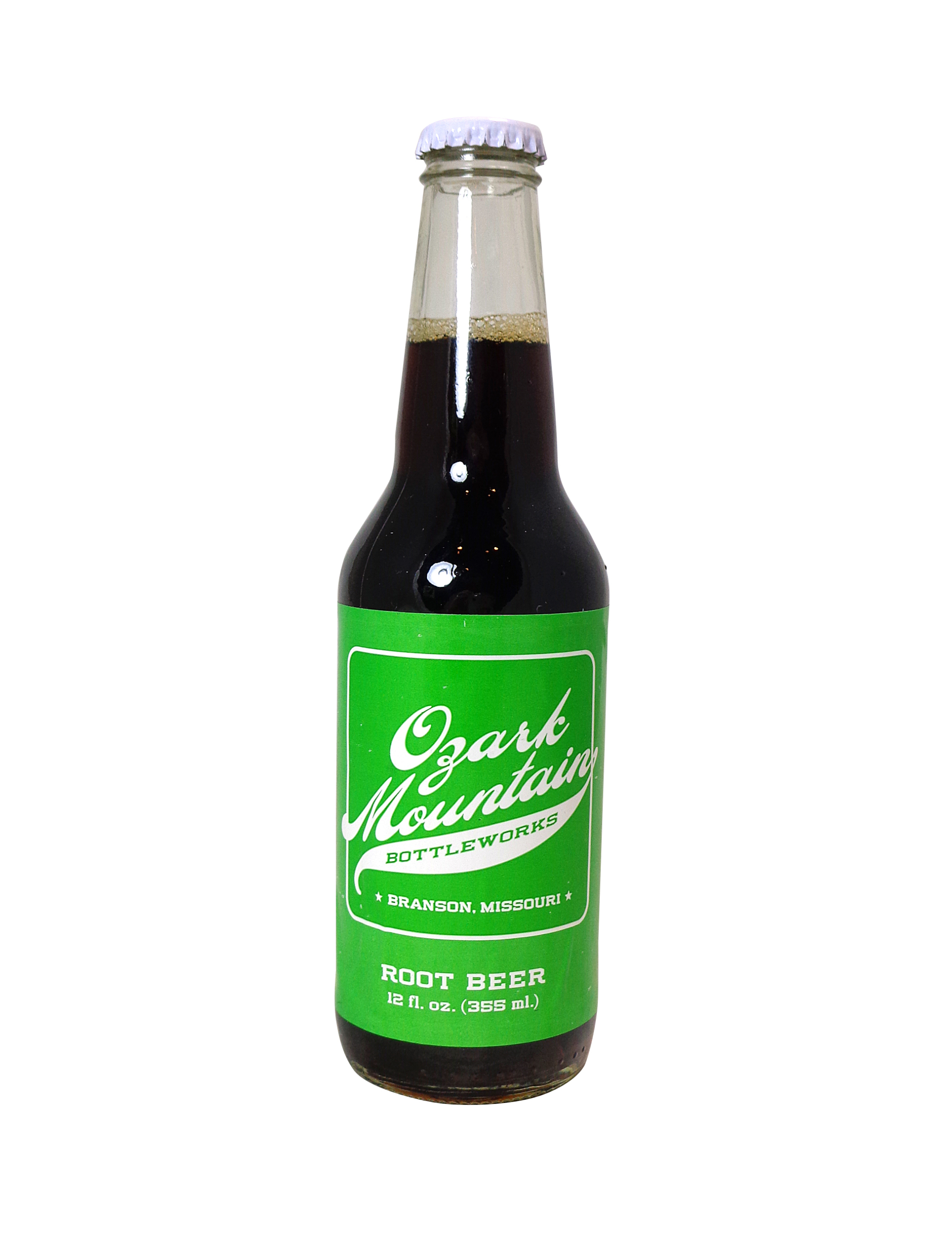 FRESH 12oz Ozark Mountain Bottleworks Root Beer - Soda Emporium