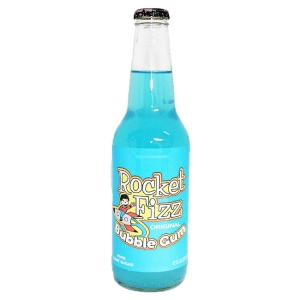 FRESH 12oz Rocket Fizz Bubble Gum soda