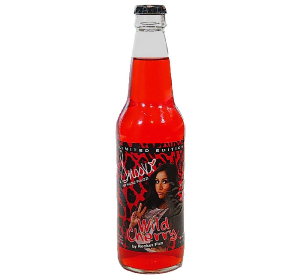 FRESH 12oz Snooki Wild Cherry soda