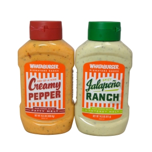 Whataburger Creamy Pepper & Jalapeno Sauce Variety Pack