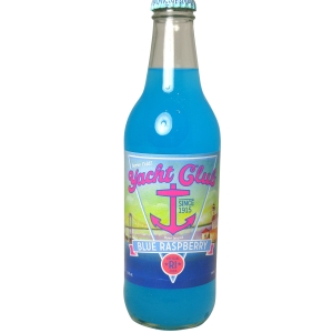 FRESH 12oz Yacht Club Blue Raspberry soda