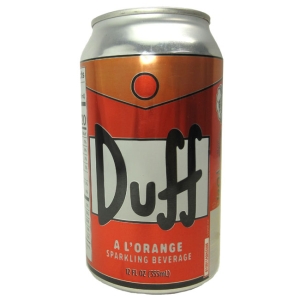 FRESH 12oz Simpsons Duff A L' Orange Beverage