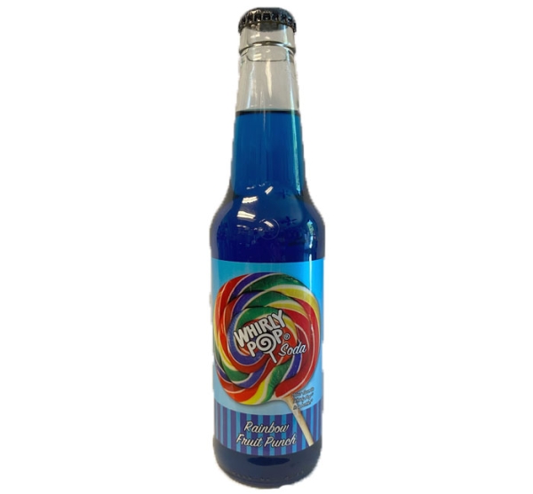 FRESH 12oz Whirly Pop Fruit Punch soda