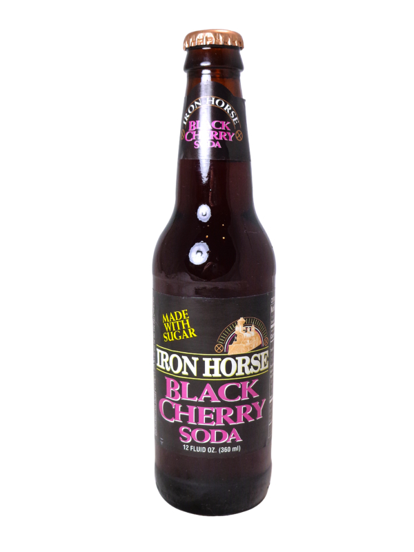FRESH 12oz Iron Horse Black Cherry Soda