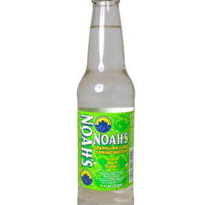 FRESH 12oz Noah's Sparkling Lime Spring Water