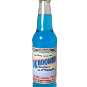 FRESH 12oz OK Boomer Blue Cinnamon soda