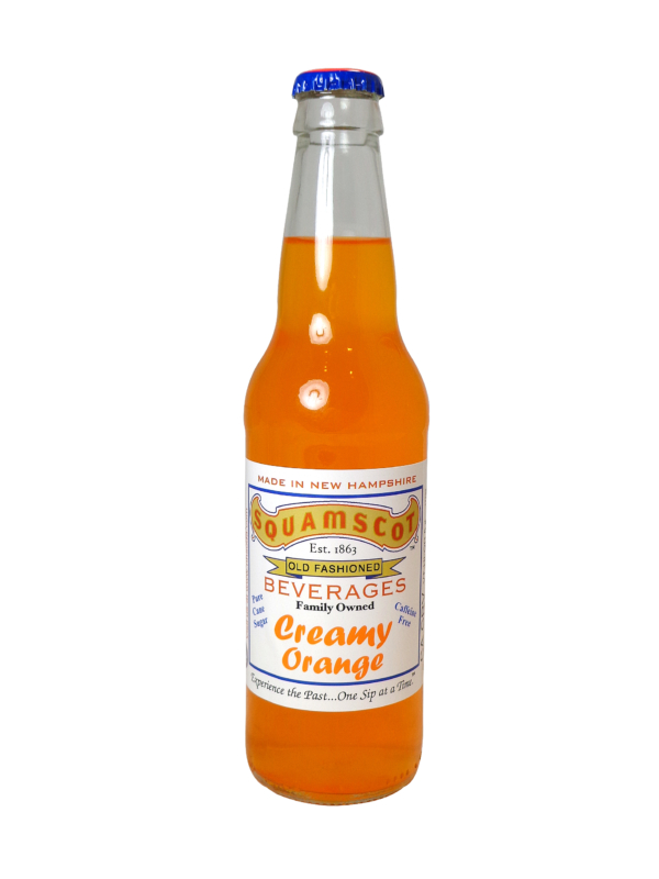 FRESH 12oz Squamscot Creamy Orange soda