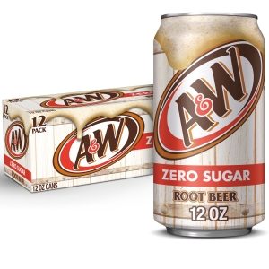 FRESH 12 Pk A&W Root Beer Zero
