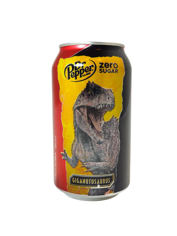 dr pepper zero Giganotosaurus