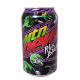 mountain dew pitch black 12oz can