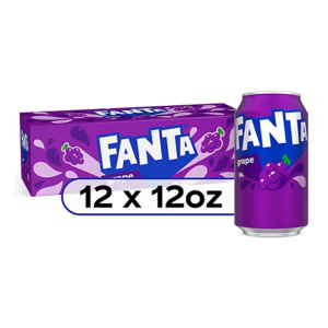12 pack Fanta Grape
