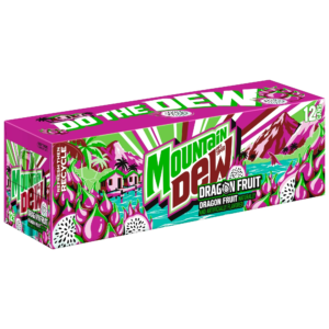 12 pack Mountain Dew Dragon Fruit