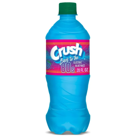20oz Crush Back to the 80s Blue Raspberry