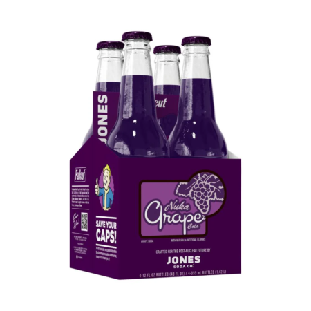 Jones Nuka Grape 4 pack carrier