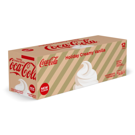 12 pack Coke Holiday Creamy Vanilla