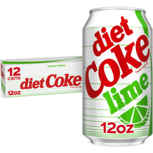 12 pack Diet Coke Lime