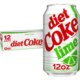 12 pack Diet Coke Lime