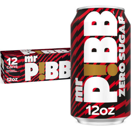12 pack Mr. Pibb Zero