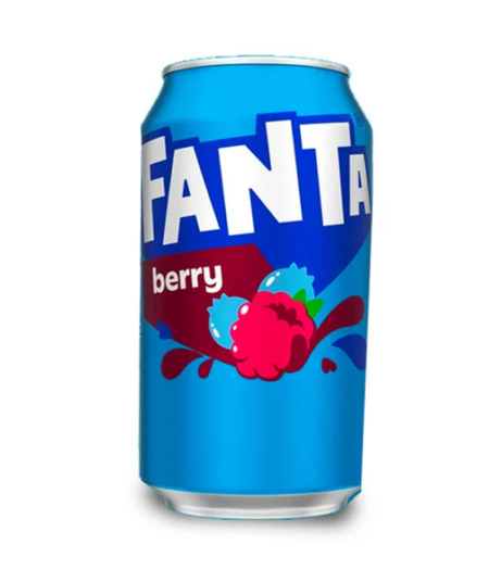 12oz can Fanta Berry