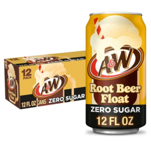 12 pack A&W Root Beer Float Zero